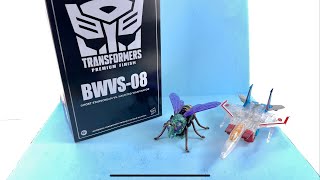 Transformers Beast Wars BWVS08 Starscream vs Waspinator Video Review [upl. by Reinertson674]