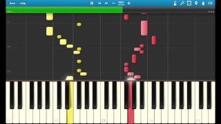 Pick amp Shovel  Old School RuneScape Music Synthesia Tutorial [upl. by Azeel]