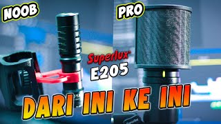 CARA SETUP MIC SUPERLUX E205 DENGAN PHANTOM POWER MALAYSIA [upl. by Oribella]