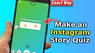 How to Make an Instagram Story Quiz Easy [upl. by Peper878]