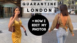 QUARANTINE LONDON  HOW I EDIT MY PHOTOS ON INSTAGRAM [upl. by Ertnom688]