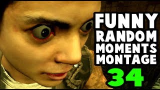 Dead by Daylight funny random moments montage 34 [upl. by Adhamh]