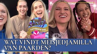 PAARDRIJDEN met MAXIMEampSOPHIE  PaardenpraatTV [upl. by Hills]