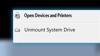 Unmounting System Drive in every version of Windows [upl. by Otrevogir]