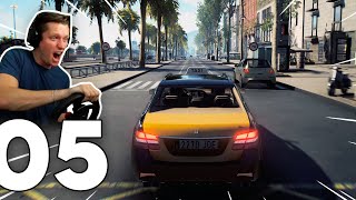 Taxi Life A City Driving Simulator  Part 5  ROAD RAGE in the Mercedes AMG [upl. by Heathcote]