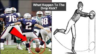 What Happened To The Drop Kick and much more about the brief history of drop kicking [upl. by Genie]