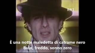 Pino dAngiò  Una notte maledetta Chacun fait cqui lui plaît  Chagrin damour  paroles 1983 [upl. by Andrus481]