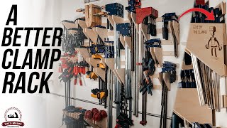 A Truly Better Universal Clamp Rack  FREE PLANS [upl. by Gristede702]