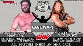 Wes Brisco on HANNIBAL Cage Match May 13 [upl. by Ryle]