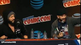 Punisher vs Batman Jon Bernthal answers it [upl. by Nhoj]