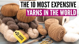 The 10 most expensive yarns in the world [upl. by Vachel979]