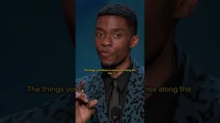 Chadwick Boseman honors an emotional Denzel Washington blackpanther celebrity wholesome [upl. by Bekha]