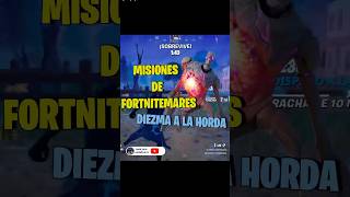 Misiones de fortnitemares fortnite misionesfortnite gaming fortnitemares2024 fortnitemares [upl. by Rehptosirhc]