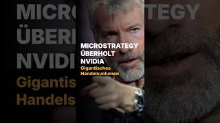 MicroStrategy Meistgehandelte Aktie der USA 🚀 [upl. by Imiaj]