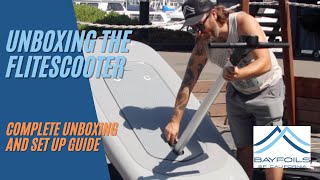 Unboxing the flitescooter with set up guide [upl. by Idoc]