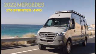 Vanlife for Sale  2022 Sprinter Van 170 4WD [upl. by Franciscka316]