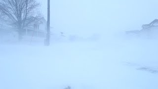 Incredible Blizzard Conditions [upl. by Efi]