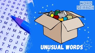 UNUSUAL WORDS 1  Brain Puzzle 🧩 250365 [upl. by Amando]