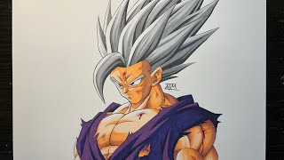 Drawing Beast Gohan [upl. by Reisch]