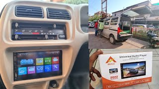 2022 Maruti Eeco 7 inch Touch Screen Display Installation  5 Seater CNG Eeco 🌟 6268777684 [upl. by Cecily]