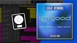 David Guetta amp Bebe Rexha  Im Good Blue Logic Pro Remake [upl. by Phox]