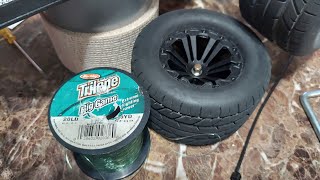 RC Tire Ballooning Tech corydriver4253 fishing line banding [upl. by Annaiek]