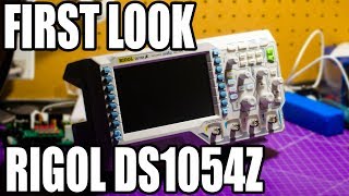 Rigol DS1054Z First Look [upl. by River743]