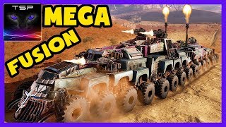 Crossout 384 ► MEGA LEVIATHAN  Massive Mad Max Style Fusion Truck [upl. by Annaeel367]