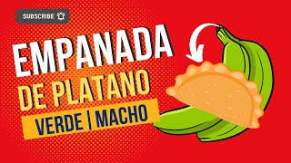 Como hacer empanadas de plátano 🍌 verde comidaecuatoriana empanadas [upl. by Gnoy914]