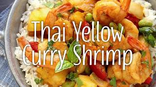 Thai Yellow Curry Shrimp [upl. by Ileek]