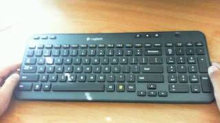 Logitech K360 Wireless Keyboard Like Apple Wireless Keyboard [upl. by Arundell]