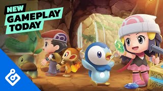 Pokémon Brilliant Diamond and Shining Pearl  New Gameplay Today [upl. by Stulin]