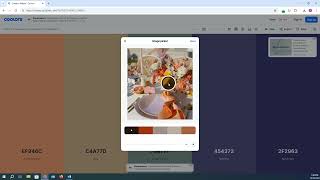 Create wedding color palette with Coolersco [upl. by Clotilde139]