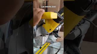 Sliding Mitre Sawfor Faster and smoother cutting 😮 construction viral shorts [upl. by Tigdirb]