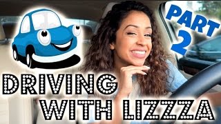 CRAZY DRIVER DRIVING WITH LIZZZA PART 2  Lizzza [upl. by Saretta]