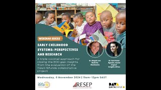 A triplecocktail approach for closing the ECD gap Evaluation of the Yizani Sifunde project [upl. by Sou812]