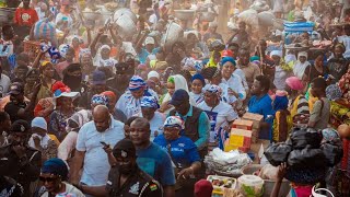 Samira Bawumia Abu Jinapor pull explosive crowd during campaign tour at Damango [upl. by Yeliw]