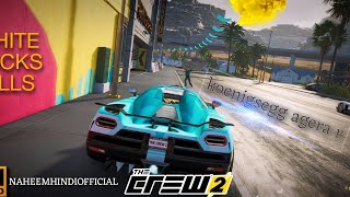 Koenigsegg Agera R  The Crew 2 4k Hd Gameplay High Speed Race [upl. by Eerpud]