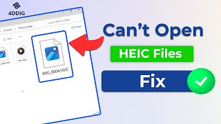 Cant Open HEIC Files on Windows 1011 Heres the Fix [upl. by Sixel]