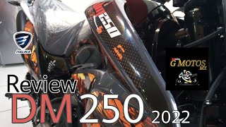 Nueva Italika DM 250 Naranja Negro 2022  G MOTOS MX đźŹŤď¸Ź [upl. by Elleron]