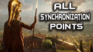 Assassins Creed Odyssey All Fast Travel Synchronization Points amp Locations Revealed [upl. by Monafo]