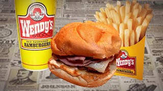 1991 Wendys Chicken Cordon Bleu Sandwich [upl. by Nylednarb]