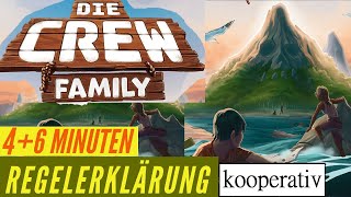 Die Crew Family Regeln Anleitung Kartenspiel Familienspiel Kooperativ [upl. by Tarrel]