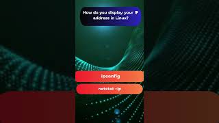 How do you display your IP address in Linux quiz [upl. by Narod143]