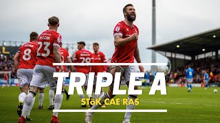 TRIPLE A  Wrexham AFC vs Stockport County [upl. by Kecaj]