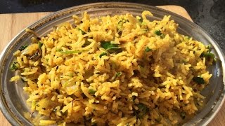 Lemon Rice Indian Restaurant Style [upl. by Dimphia970]