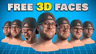 3D Face Expressions Pack  Setup [upl. by Minsat583]