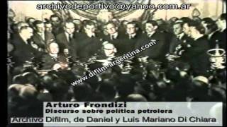 DiFilm  Arturo Frondizi sobre politica petrolera 1958 [upl. by Adnopoz784]