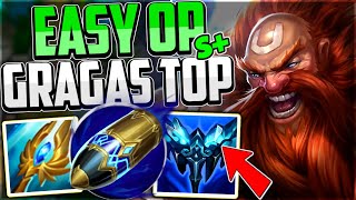 How to Play GRAGAS TOP for Beginners amp CARRY  Best BuildRunes Season 13 Gragas League of Legends [upl. by Drhacir]