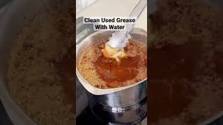 Clean Used Cooking Oil With Water and Corn Starch [upl. by Llerret4]